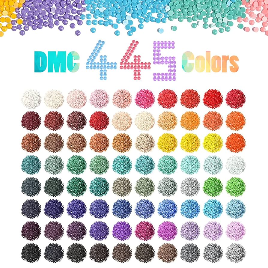 Amazon.co.jp: FIYO DMC 445 ダイヤモンドペインティングビーズ